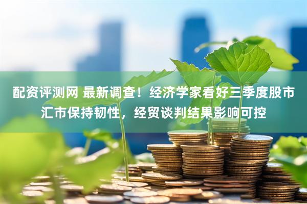 配资评测网 最新调查！经济学家看好三季度股市汇市保持韧性，经贸谈判结果影响可控